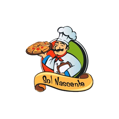 Logo restaurante Pizzaria Sol Nascente