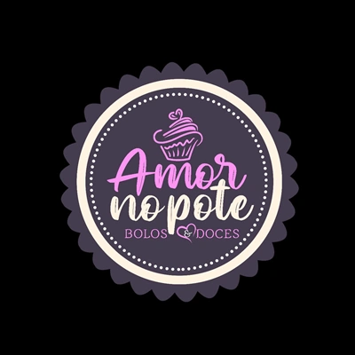 Logo restaurante Amor no pote 