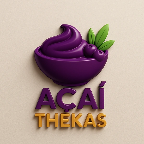 Logo restaurante Açaí THEKAS