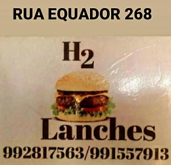 Logo restaurante H2 LANCHES E PIZZAS
