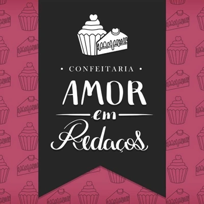Logo restaurante Amor em Pedaços
