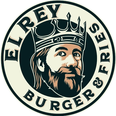 Logo restaurante El Rey Burger Fries