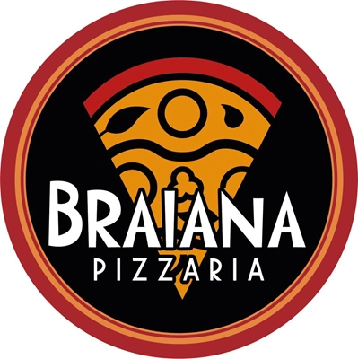 Logo restaurante Braiana Pizzaria