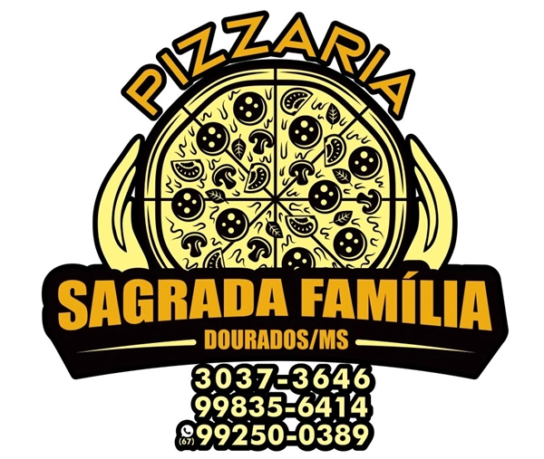 Logo restaurante Pizzaria Sagrada Familia Dourados
