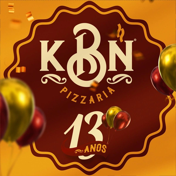 Logo restaurante KBN PIZZARIA