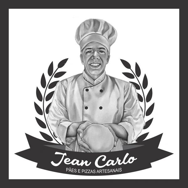 Logo restaurante JEAN CARLO PÃES E PIZZAS