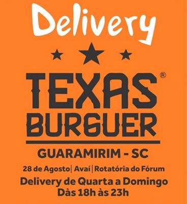 Logo restaurante Texas Burguer Guaramirim