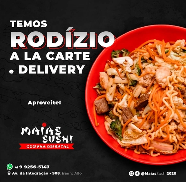 Logo restaurante MAIAS SUSHI