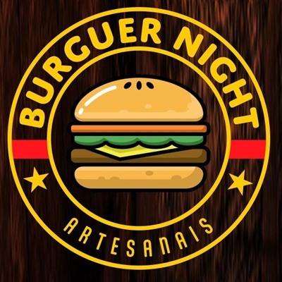 Logo restaurante burguer Night Artesanais