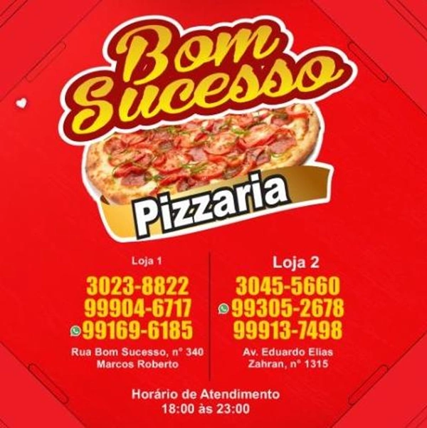 Logo restaurante pizzariabomsucessozarhan