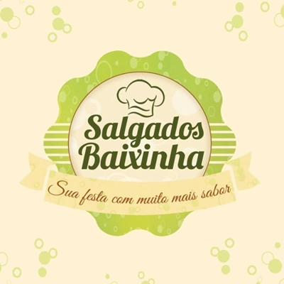 Logo restaurante Salgados Baixinha