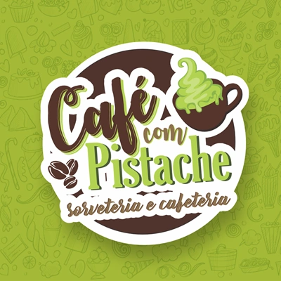 Logo restaurante Café Com Pistache