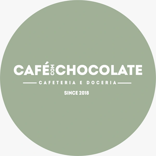 Logo restaurante CAFE COM CHOCOLATE