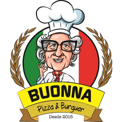 Logo restaurante Buonna Pizzaria e Marmitaria