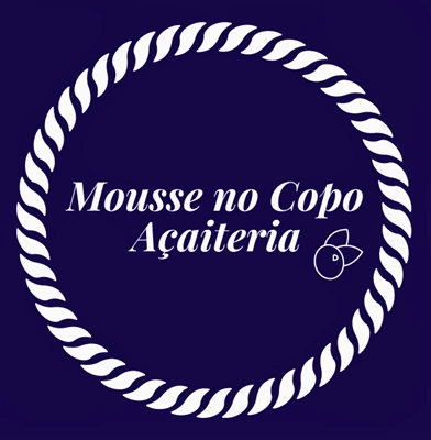 Logo restaurante Mousse no copo Açaiteria Borda do Campo