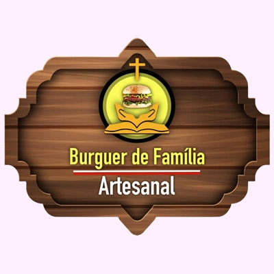 Logo restaurante Burguer de Família