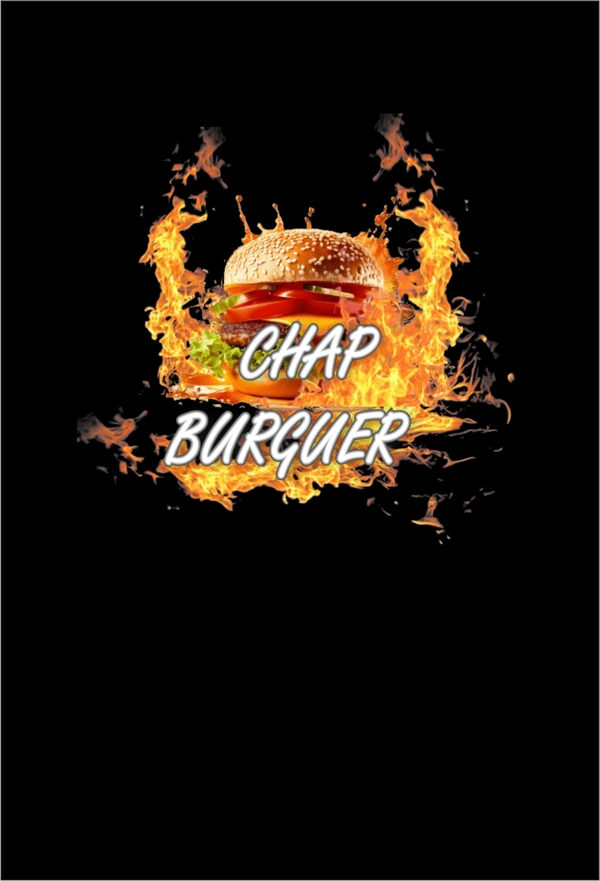 Logo restaurante chap burguer