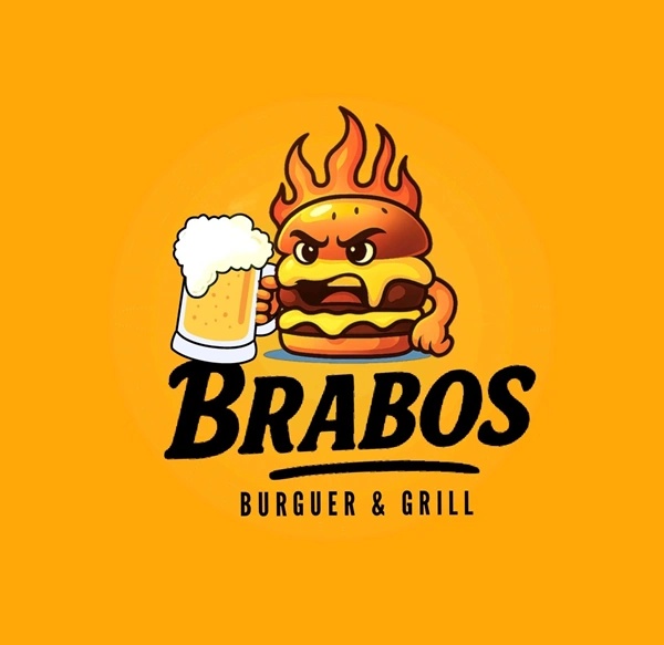 Logo restaurante Brabos Burguer & Grill